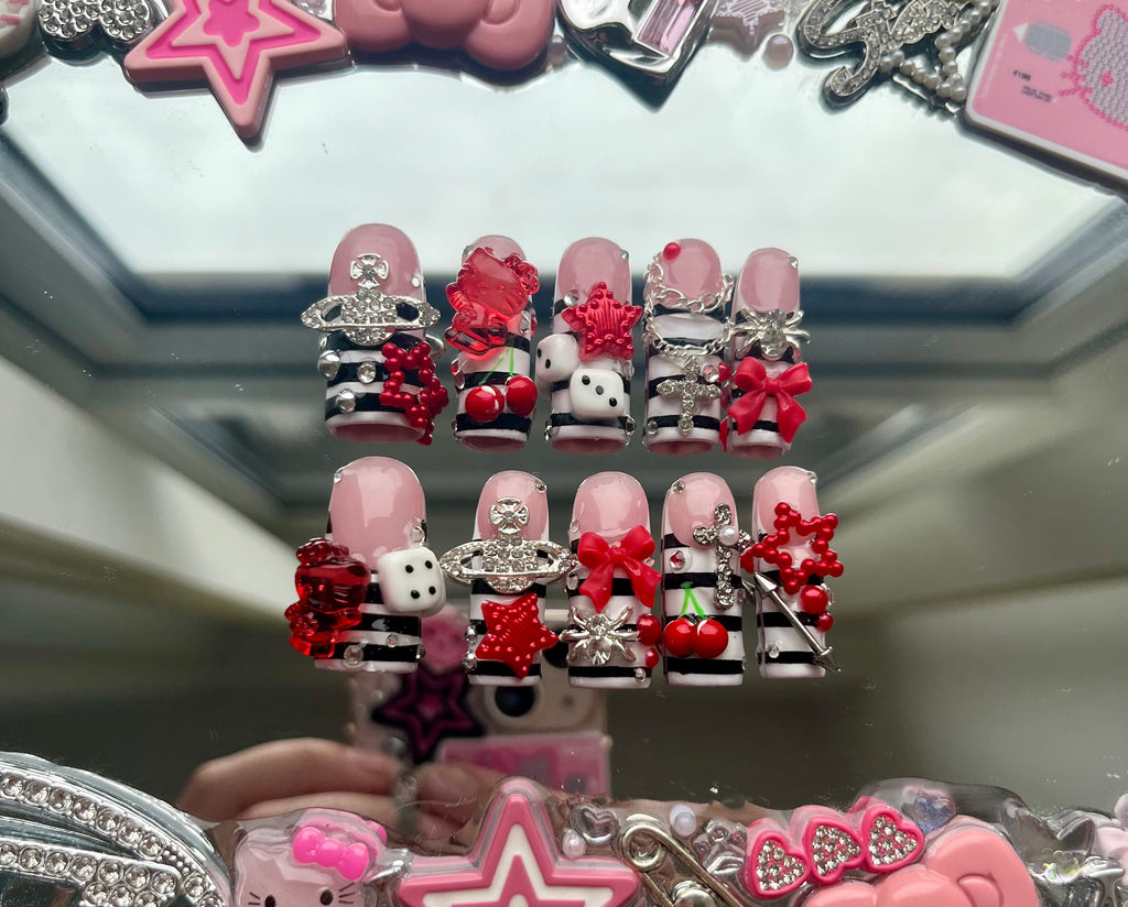 Menace Press On Nails ☆♡