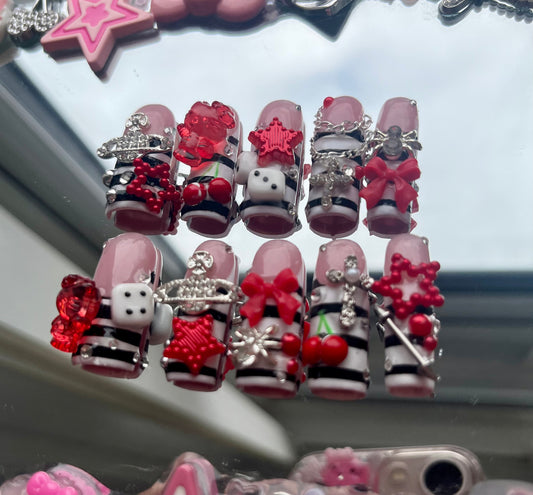 Menace Press On Nails ☆♡