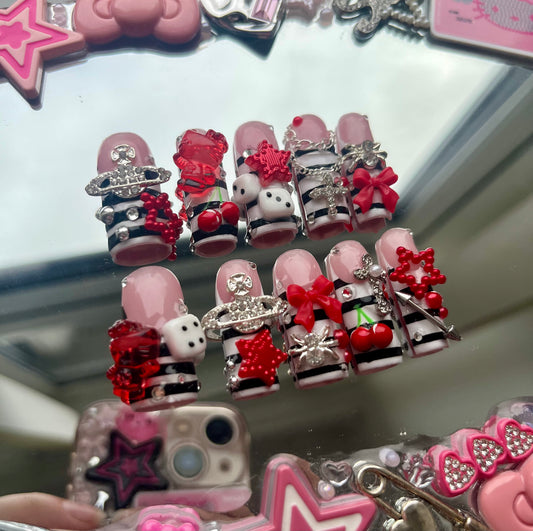 Menace Press On Nails ☆♡