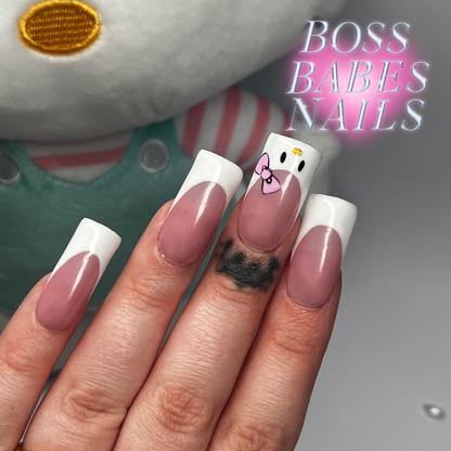 Hello Kitty Tips Press On Nails