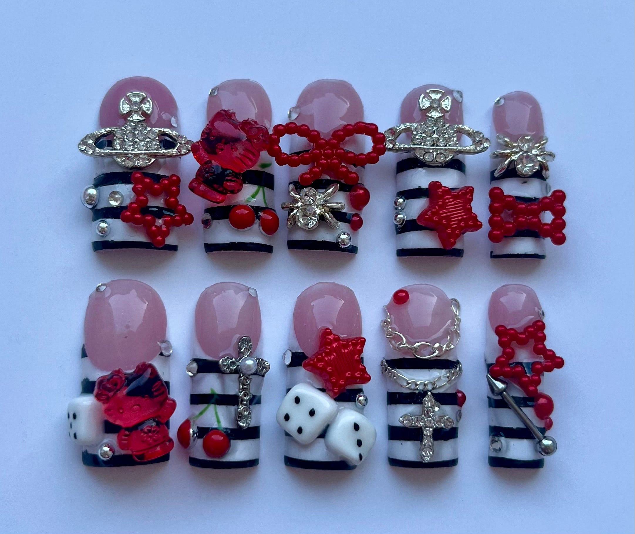 Menace Press On Nails ☆♡