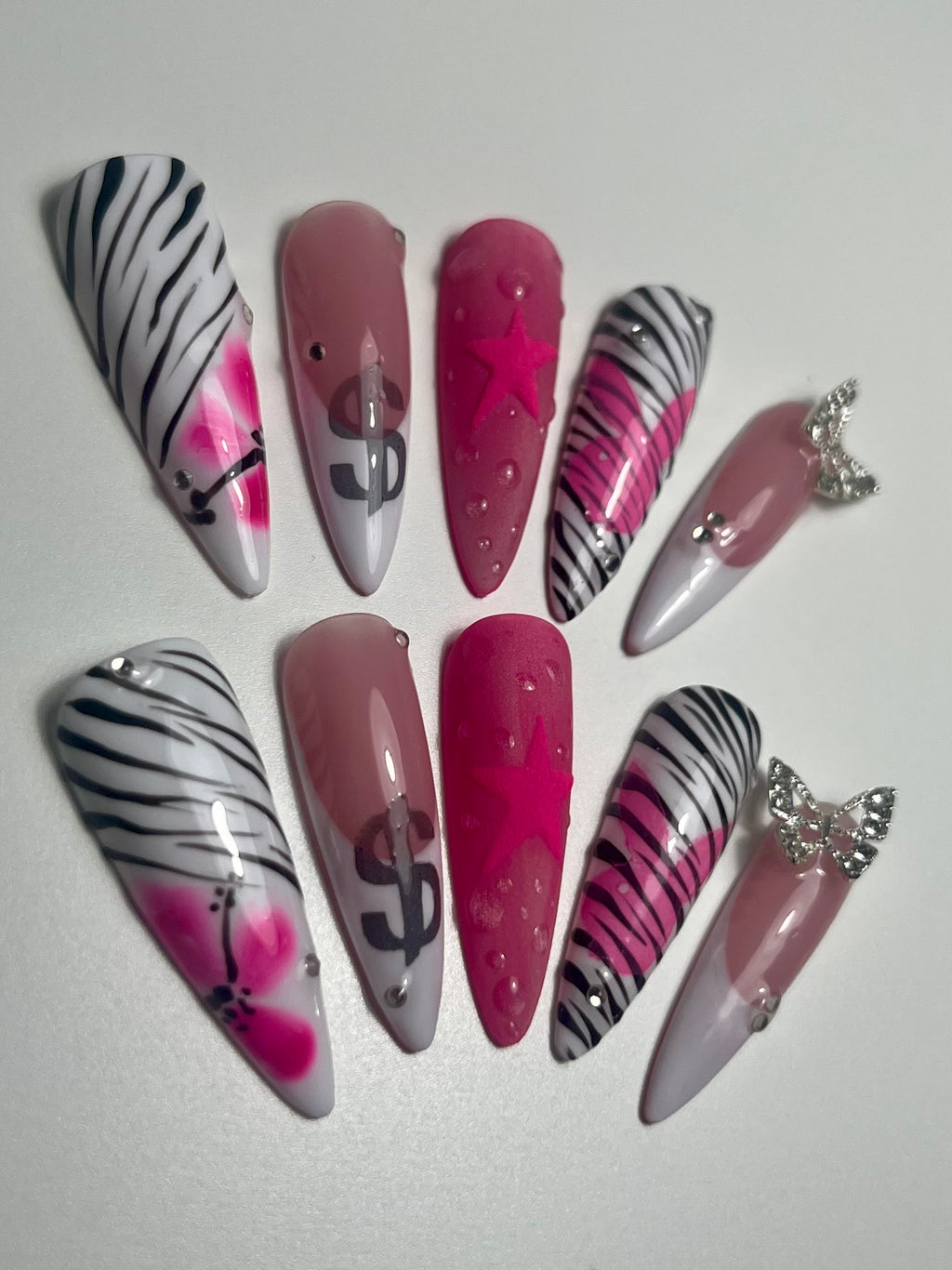 NOUGHTIES BADDIE PRESS ON NAILS