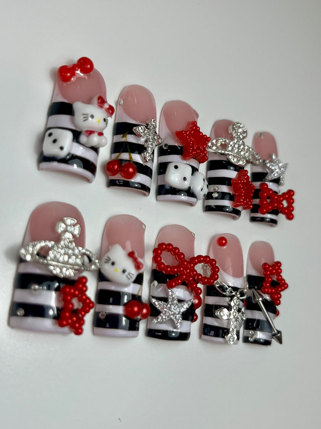 Menace Press On Nails ☆♡