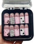 LAKER GIRL PRESS ON NAILS