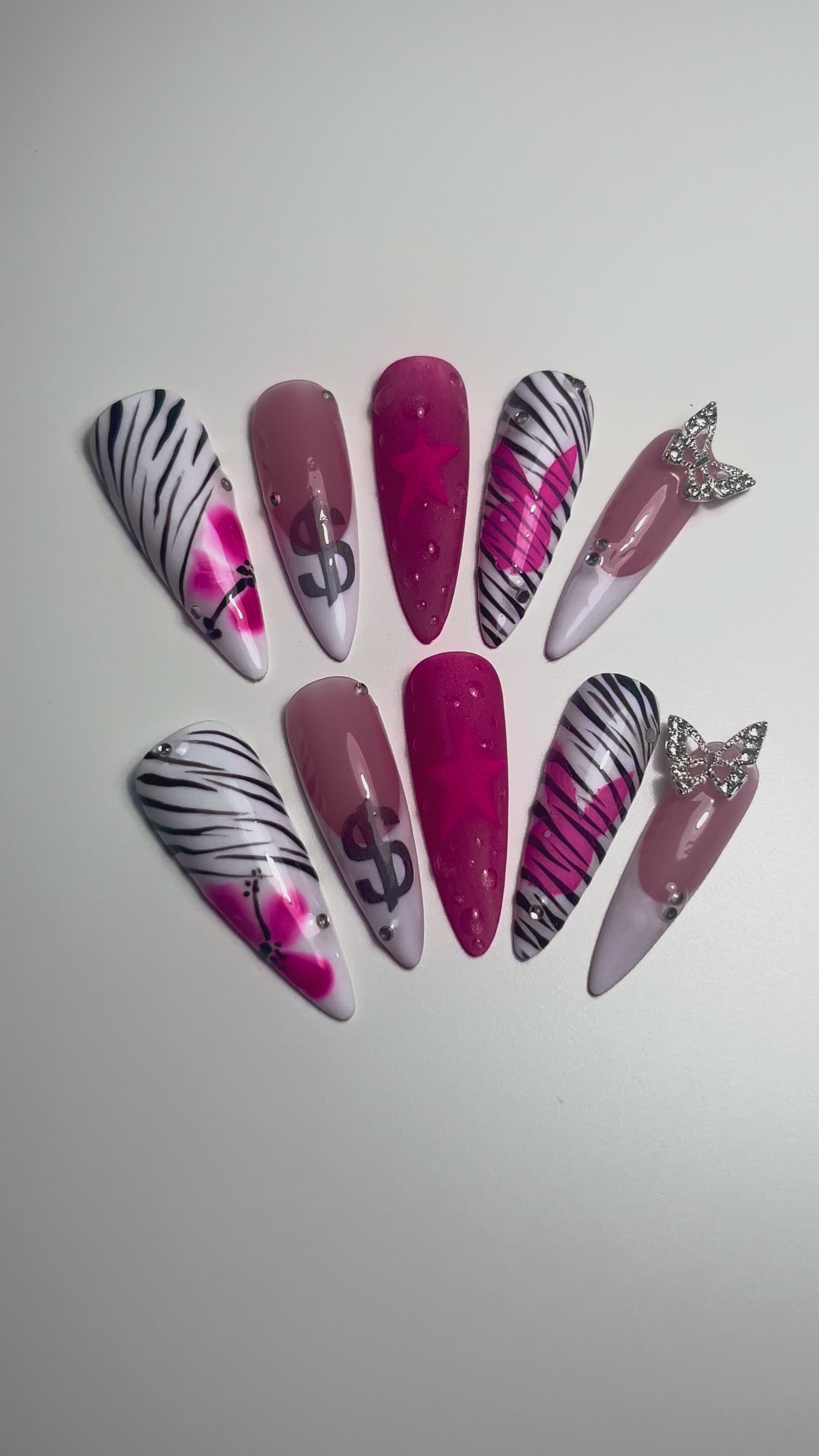 NOUGHTIES BADDIE PRESS ON NAILS
